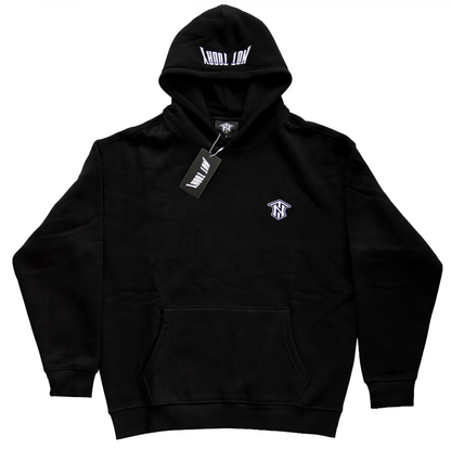 Not Today Icon Hoodie in Ultra Black, front view