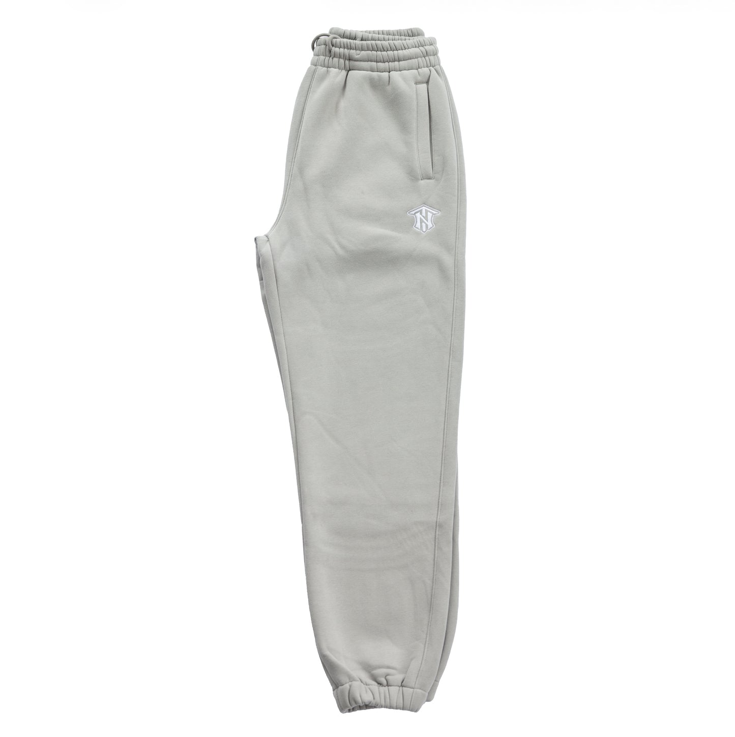Not Today Icon Sweats in Washed Grey, front view