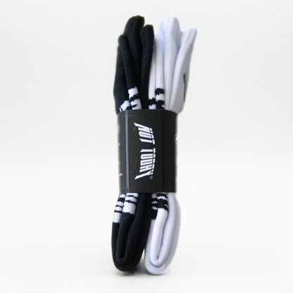 Not Today Classic Crew Socks two-pack, folded flat lay