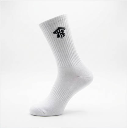Not Today Classic Crew Socks two-pack, fabric texture close-up
