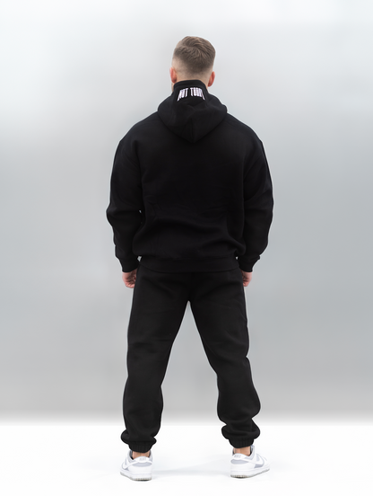 Not Today Icon Hoodie and Sweats set in Ultra Black, back view
