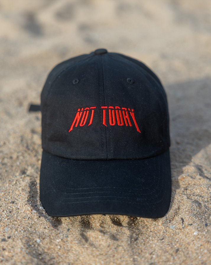 Classic Hat Black/Red - Not Today Brand Inc.